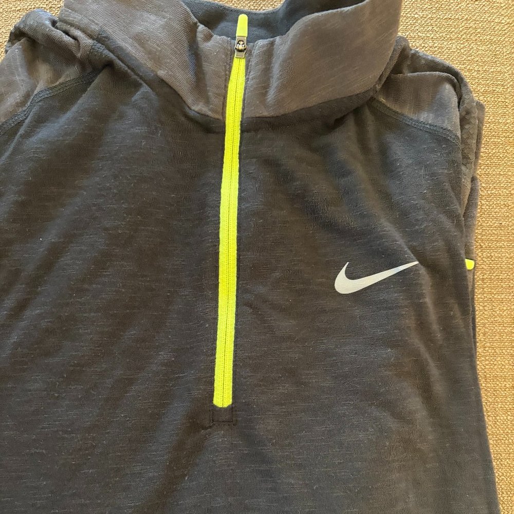 Men's Nike Dry Fit 3/4 Zip Long Sleeve